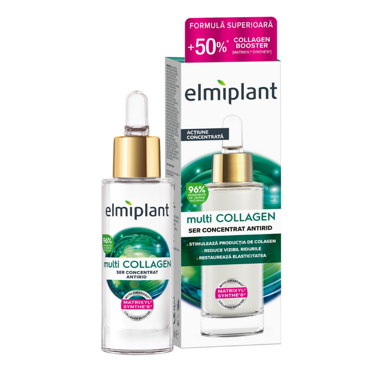Elmiplant Multi-Collagen Serum antirid concentrat