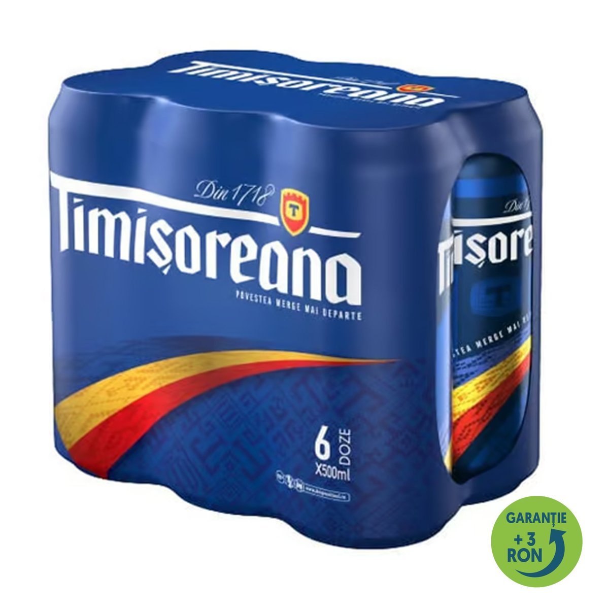 Timisoreana Lux Bere blonda doza 6 pack