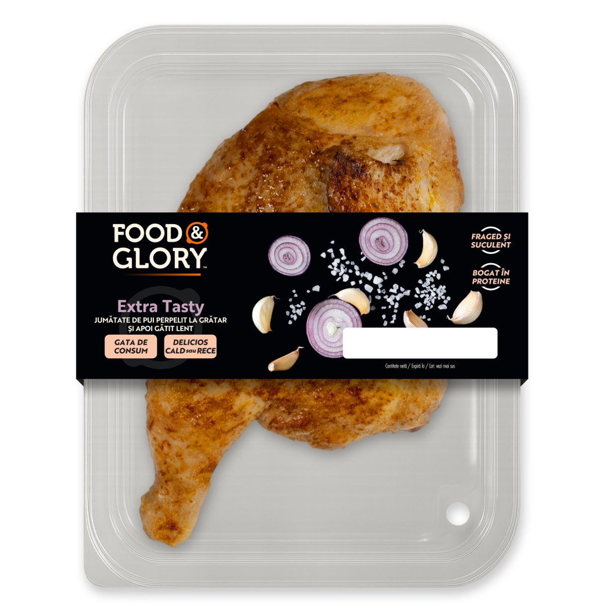 FOOD & GLORY Jumatate de pui Extra Tasty