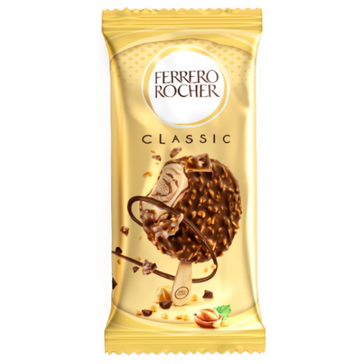Rocher Inghetata cu alune de padure si ciocolata