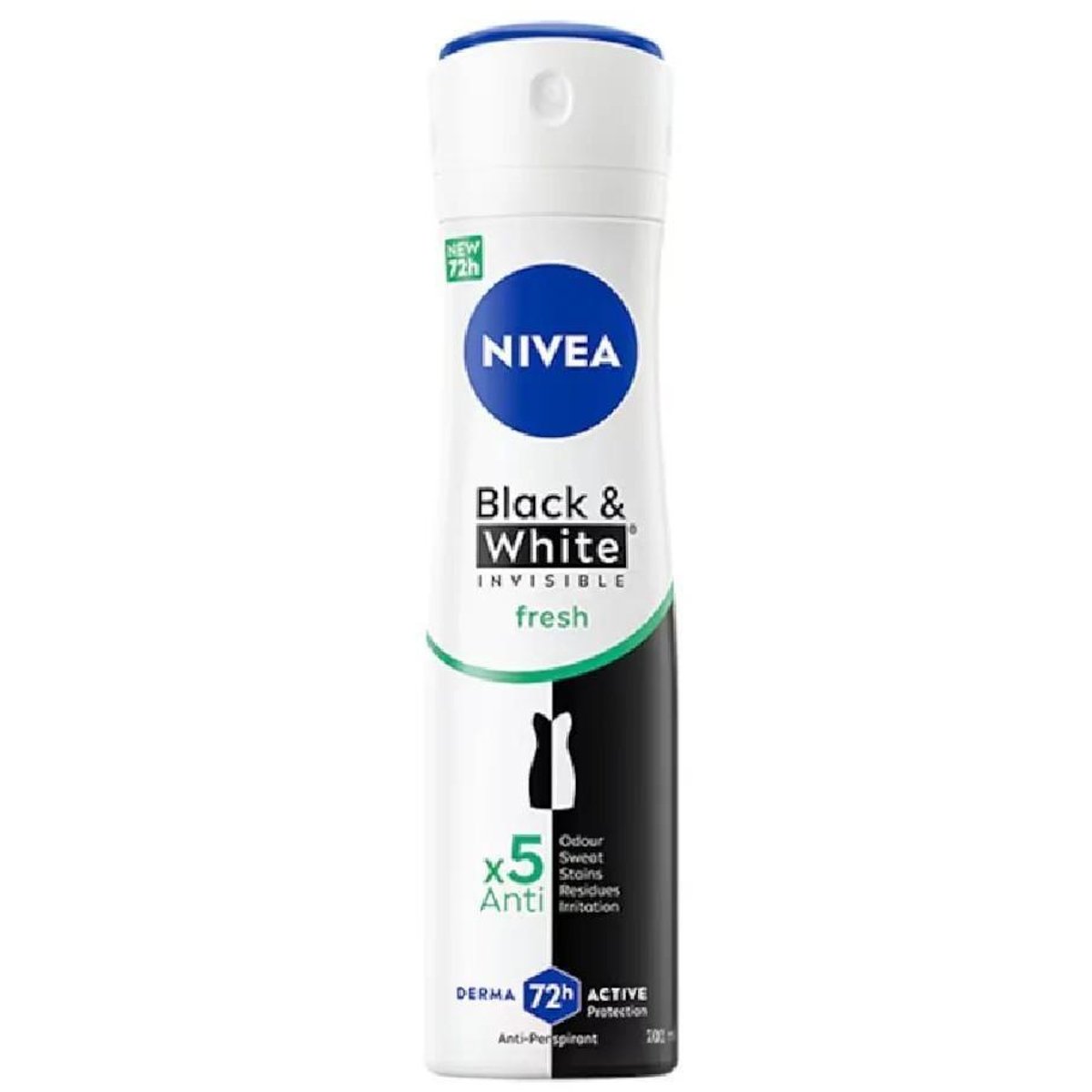 Nivea Women Invisible Black & White Fresh Spray deodorant