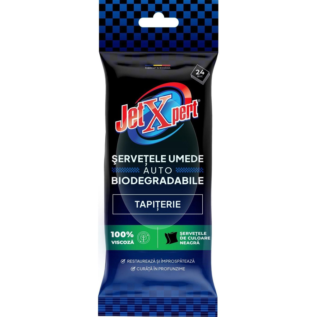 Jetxpert Servetele umede auto pentru tapiterie textila