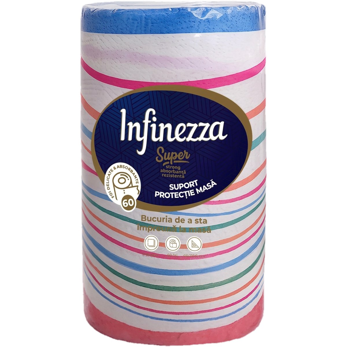 Infinezza Suport Hartie pentru protectie masa, rola 28m, 60 foi
