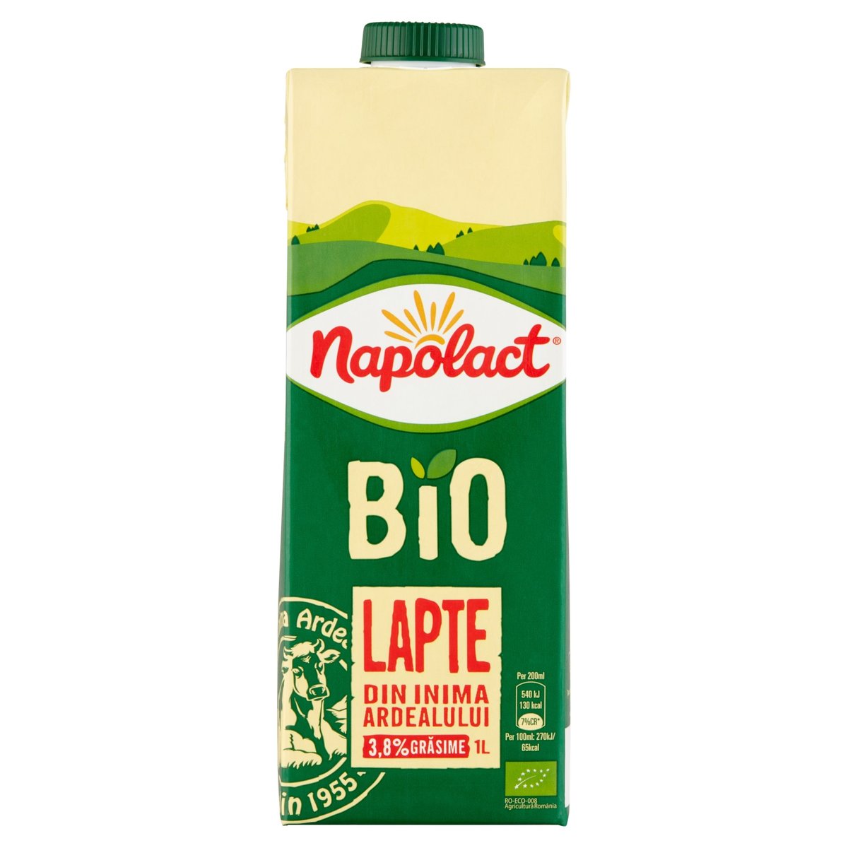 ECO Napolact Lapte 3.8% Cutie